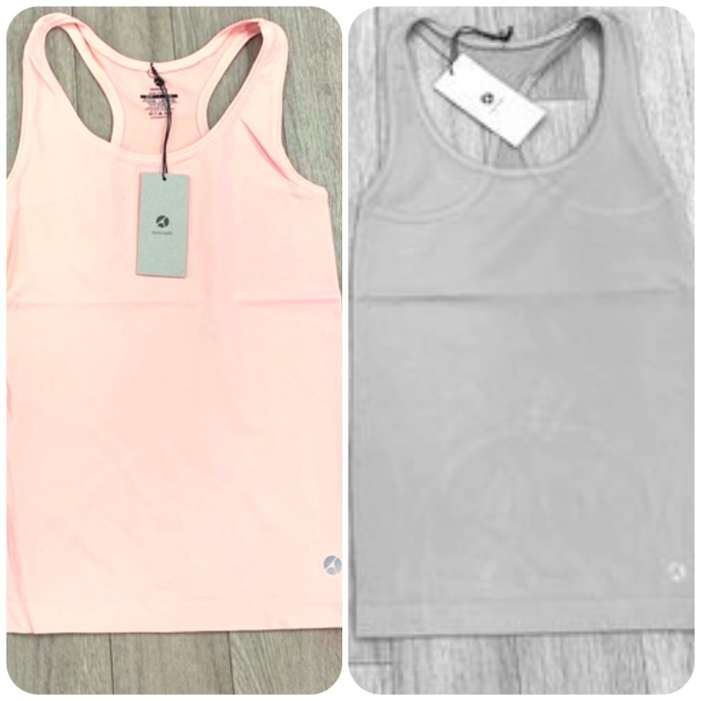 new! avocado sport 2-tank bundle in rose and gray
